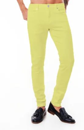 ABSECAI Mens Jeans Pants Skinny Slim Fit Comfy Fashion Denim Stretch Fit