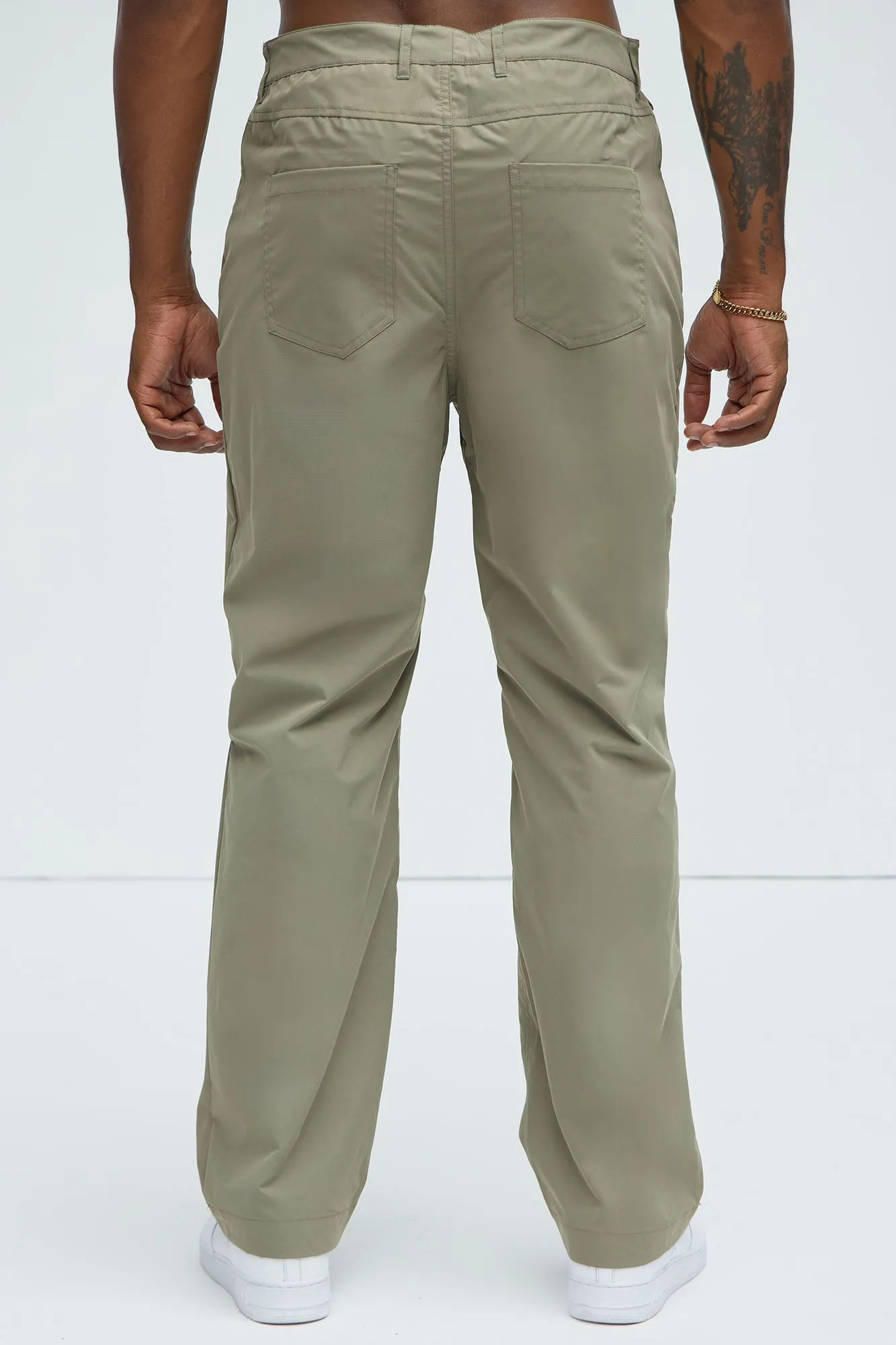 Ansel Tech Straight Commuter Pants - Olive
