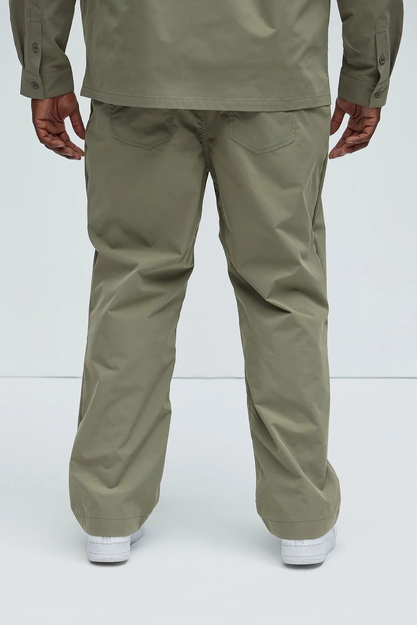 Ansel Tech Straight Commuter Pants - Olive