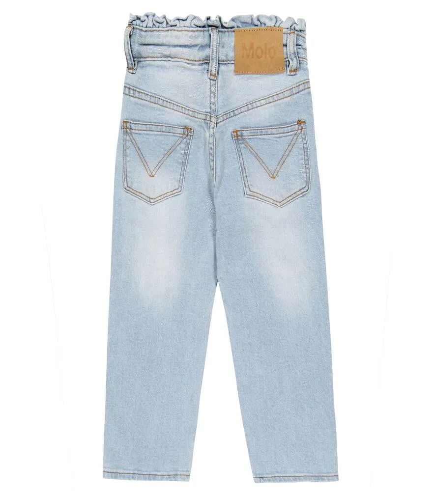Astrid Molo straight jeans, blue
