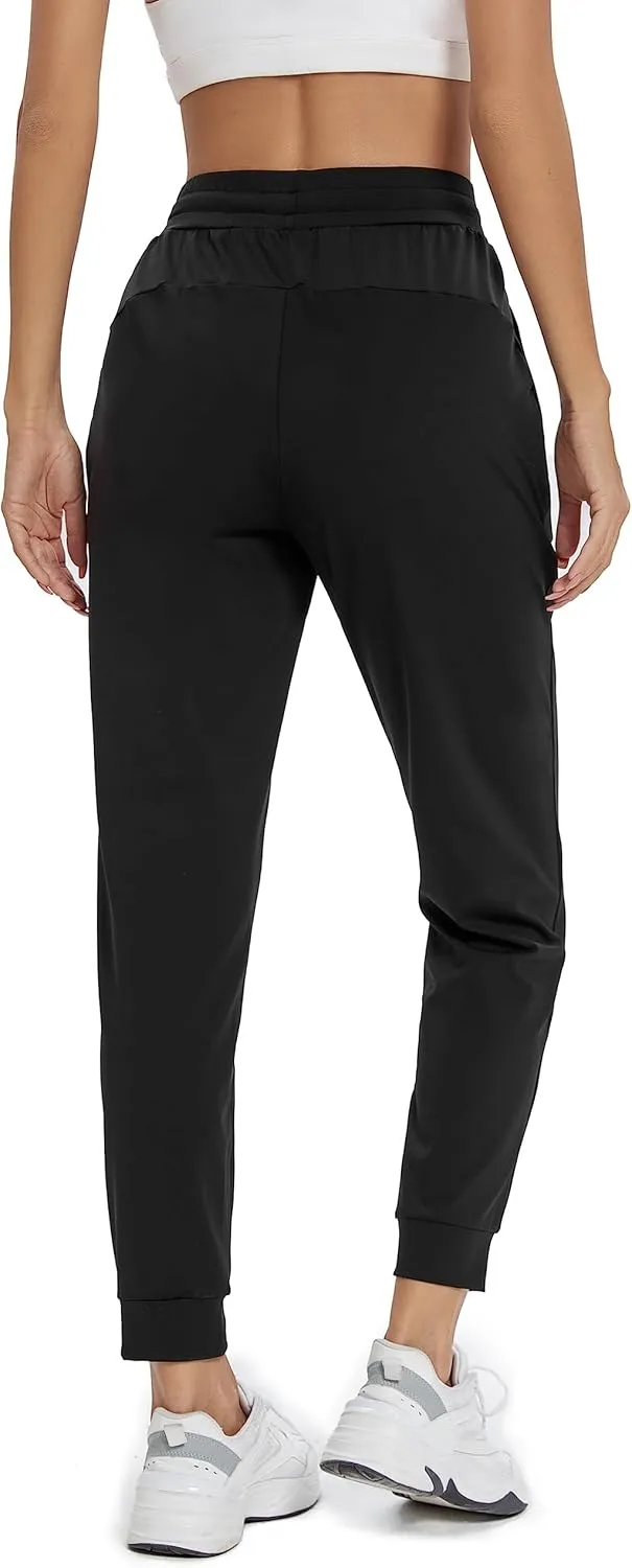 Blaosn Workout Joggers Pants for Women with Pockets Gym Yoga Athletic Sweatpants Girls Lounge Leggings Trendy Clothes Fall