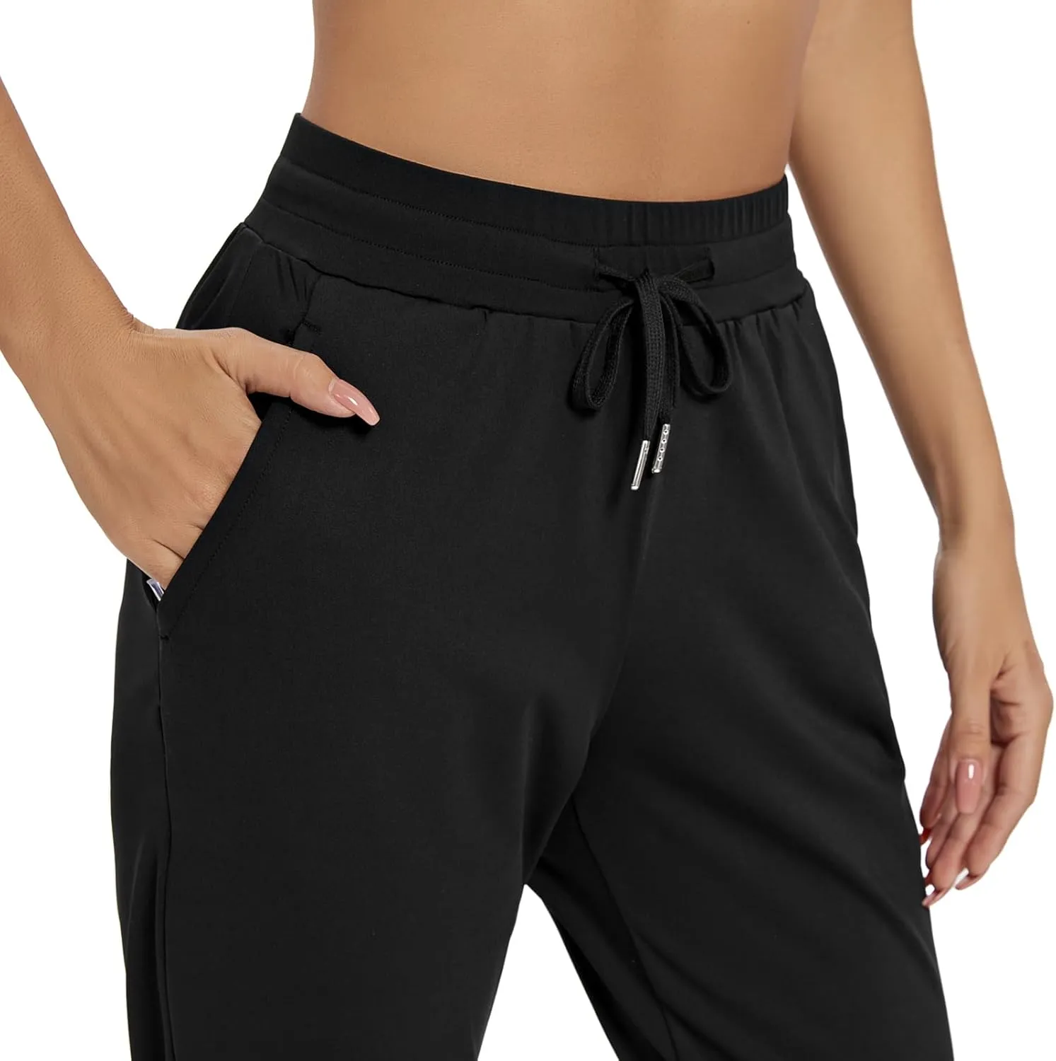 Blaosn Workout Joggers Pants for Women with Pockets Gym Yoga Athletic Sweatpants Girls Lounge Leggings Trendy Clothes Fall