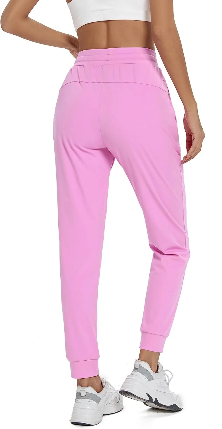 Blaosn Workout Joggers Pants for Women with Pockets Gym Yoga Athletic Sweatpants Girls Lounge Leggings Trendy Clothes Fall