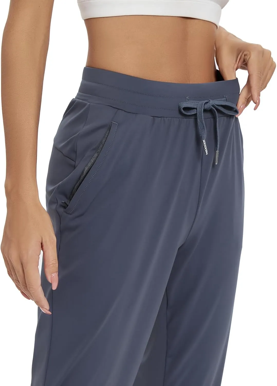 Blaosn Workout Joggers Pants for Women with Pockets Gym Yoga Athletic Sweatpants Girls Lounge Leggings Trendy Clothes Fall