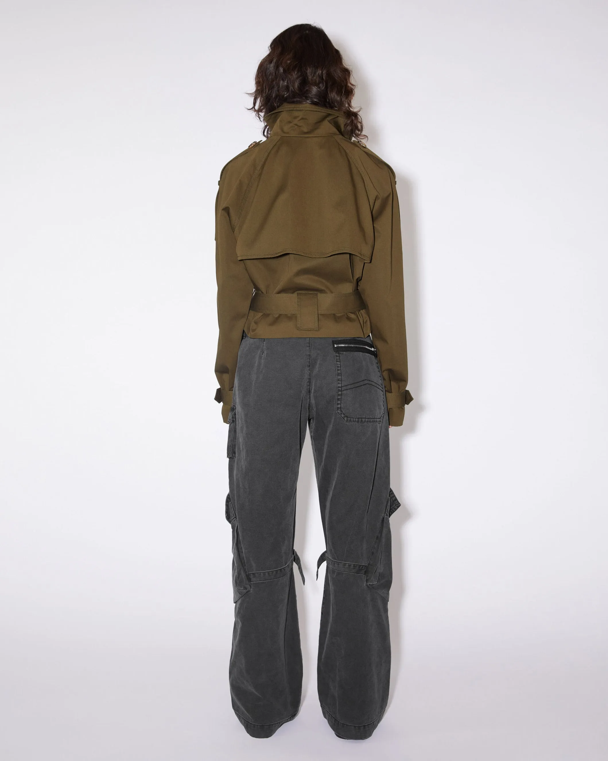 Cotton Canvas Cargo Trouser