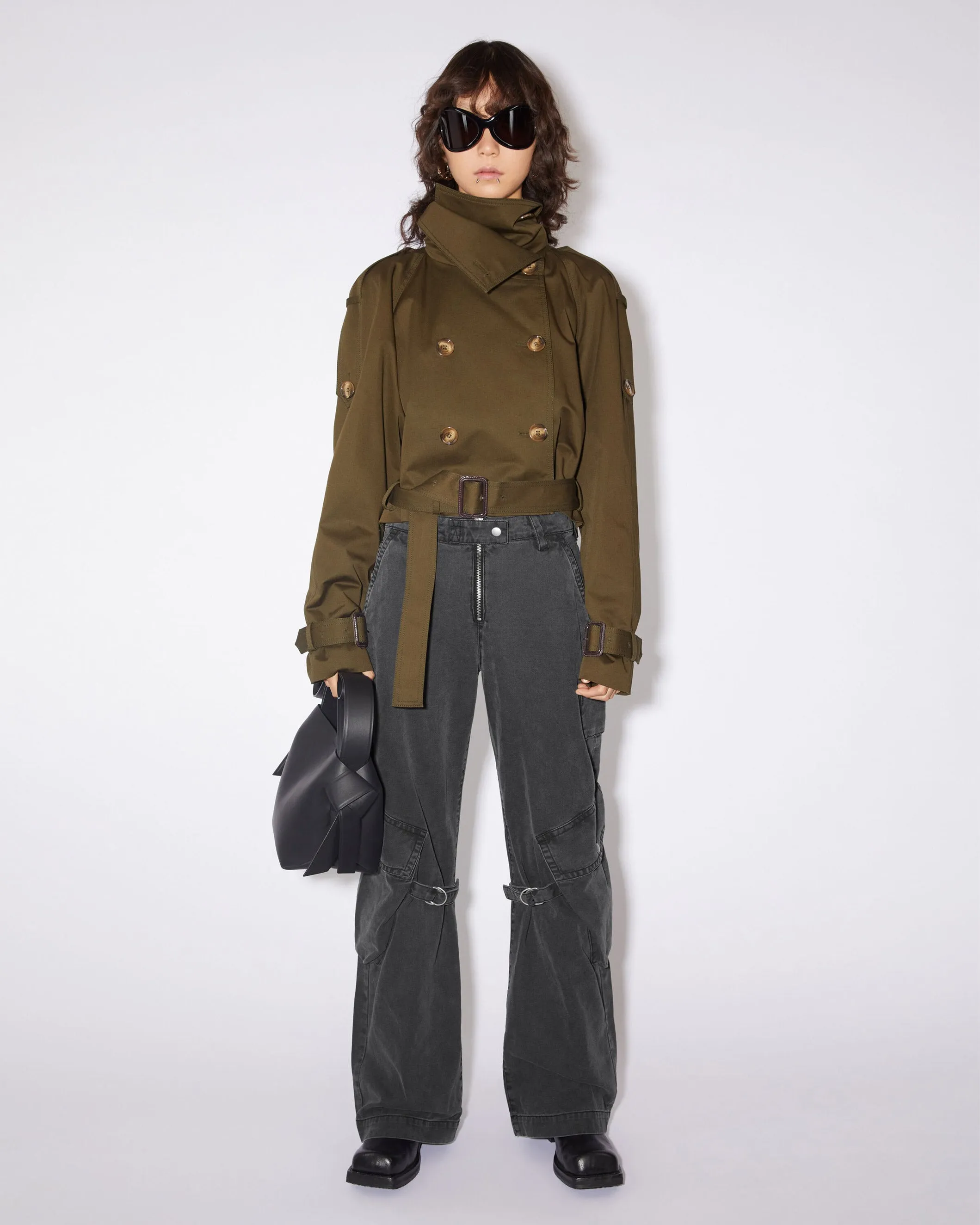 Cotton Canvas Cargo Trouser
