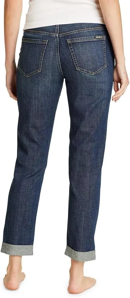 Eddie Bauer Women's Boyfriend Mid-Rise Jeans - Slim Fit