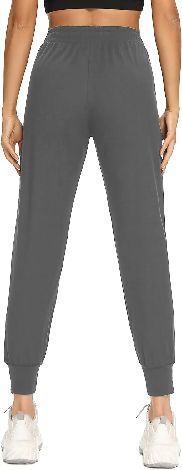 FULLSOFT 3 Pack Sweatpants for Women-Womens Joggers with Pockets Athletic Leggings for Workout Yoga Running
