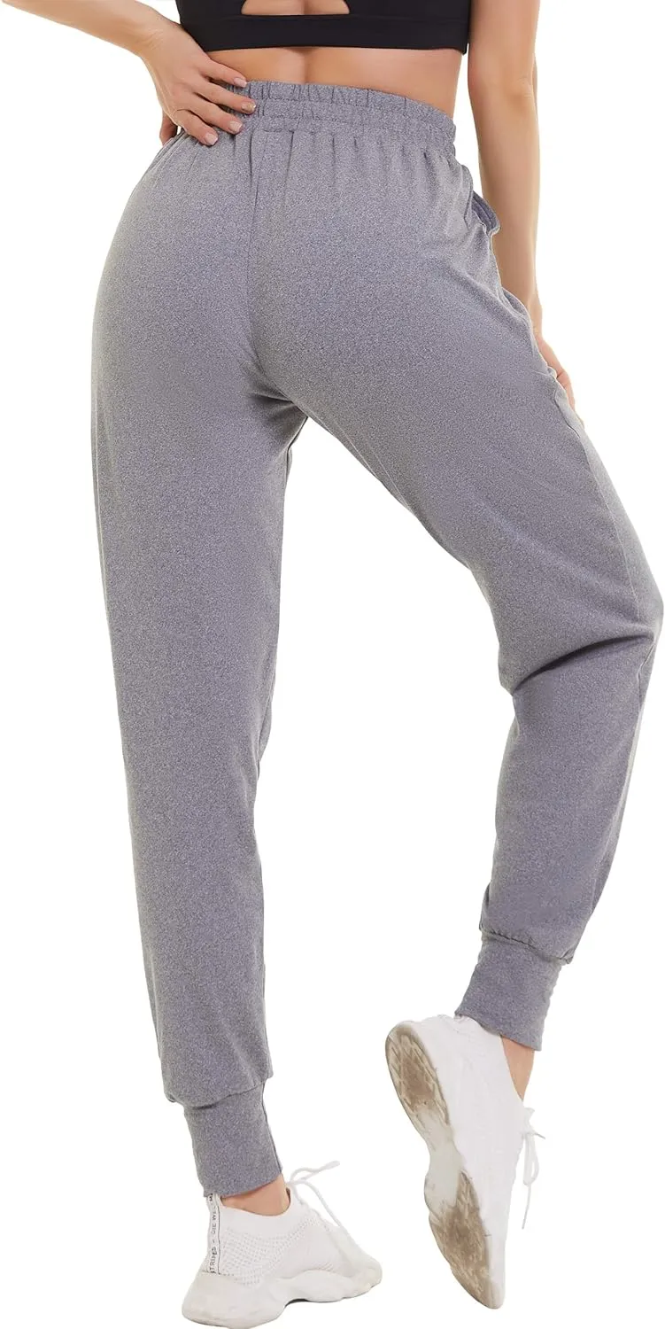 FULLSOFT Sweatpants for Women with Pockets-Womens Joggers Yoga Lounge Pants Relaxed-fit Leggings for Cycling Workout Running