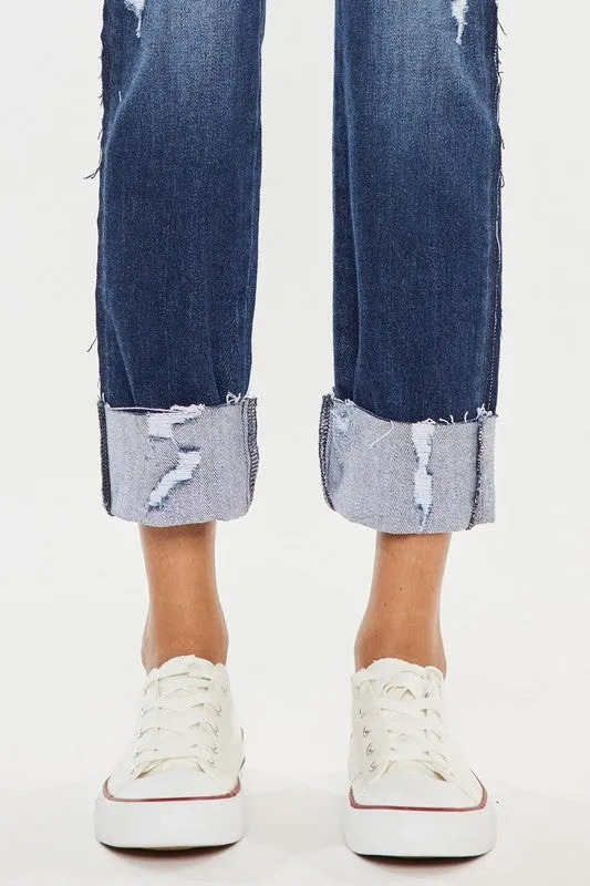 KENZIE MID RISE SLIM STRAIGHT