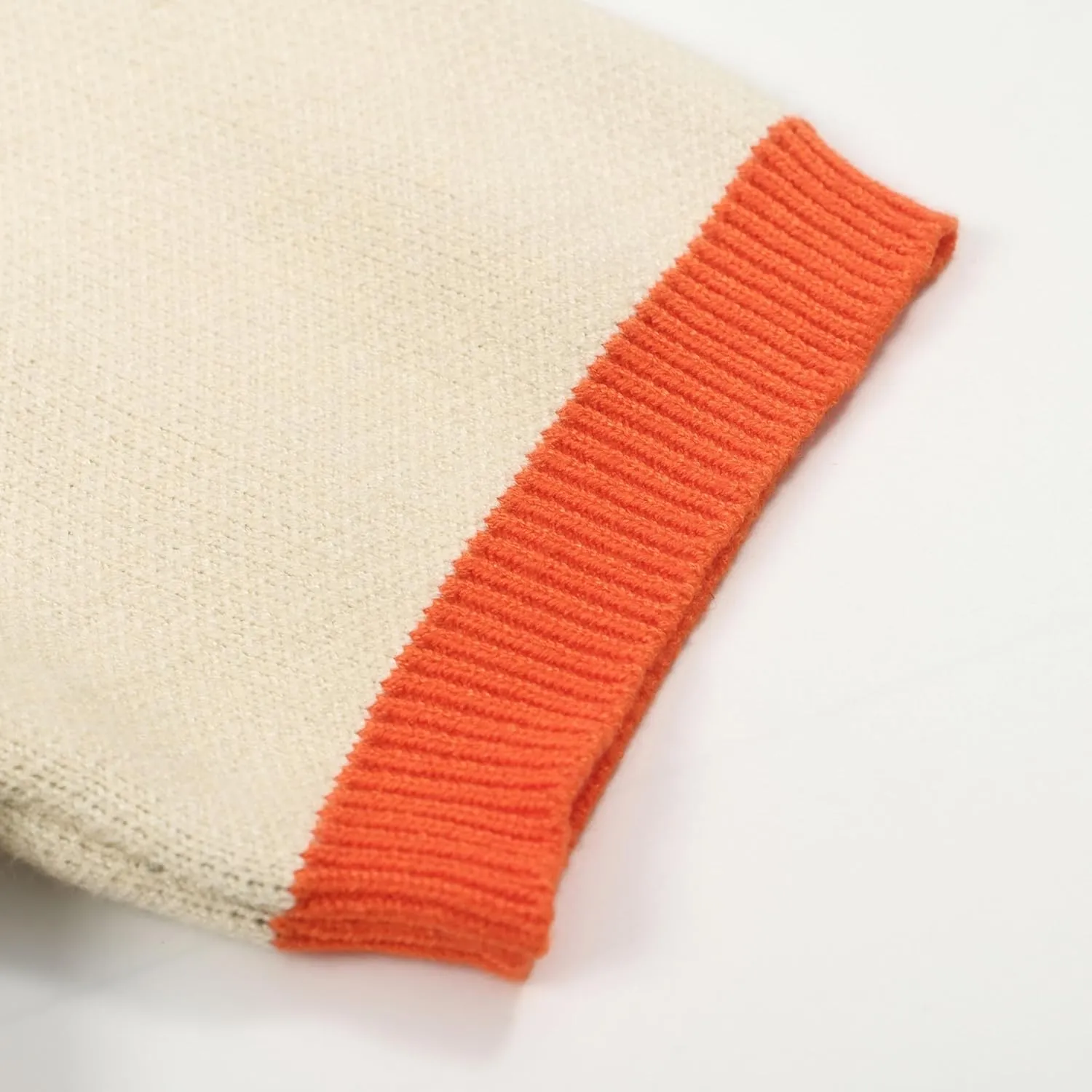 OXKNIT Mens Knitted V-Neck Polo Shirt Sun Pattern Knit Golf Polo Short Sleeve Vintage Summer Shirt