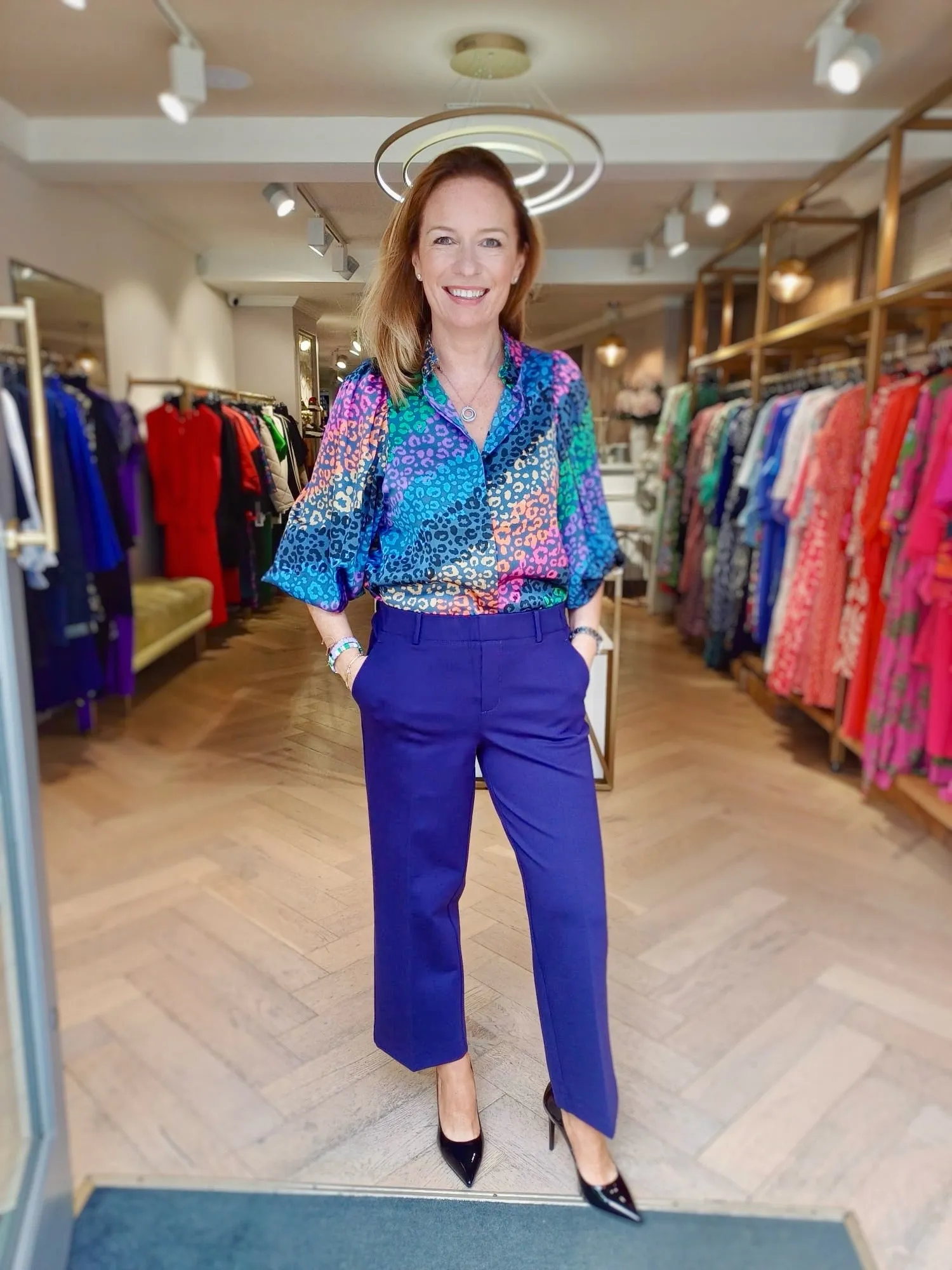Stehmann Fenja Cropped Smart Trousers