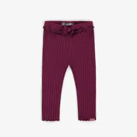The Scarlet Leggings - Burgundy - BABY